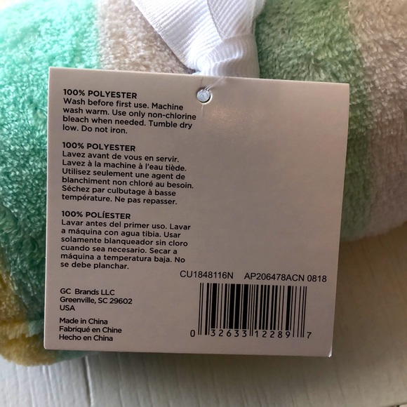 Baby blankets: set of 2 coordinating blankets NWT - Picture 5 of 5